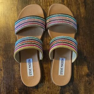 NWOT Steve Madden Blizz Sandals